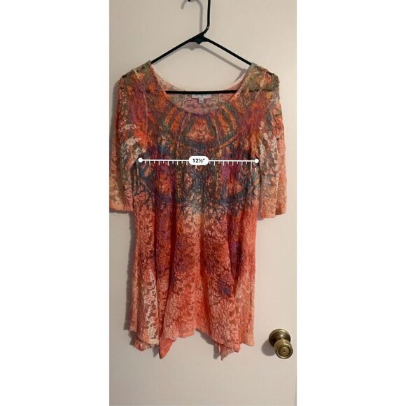 Women’s Asymmetrical Dress Long Top Tunic SMALL - Picture 7 of 7